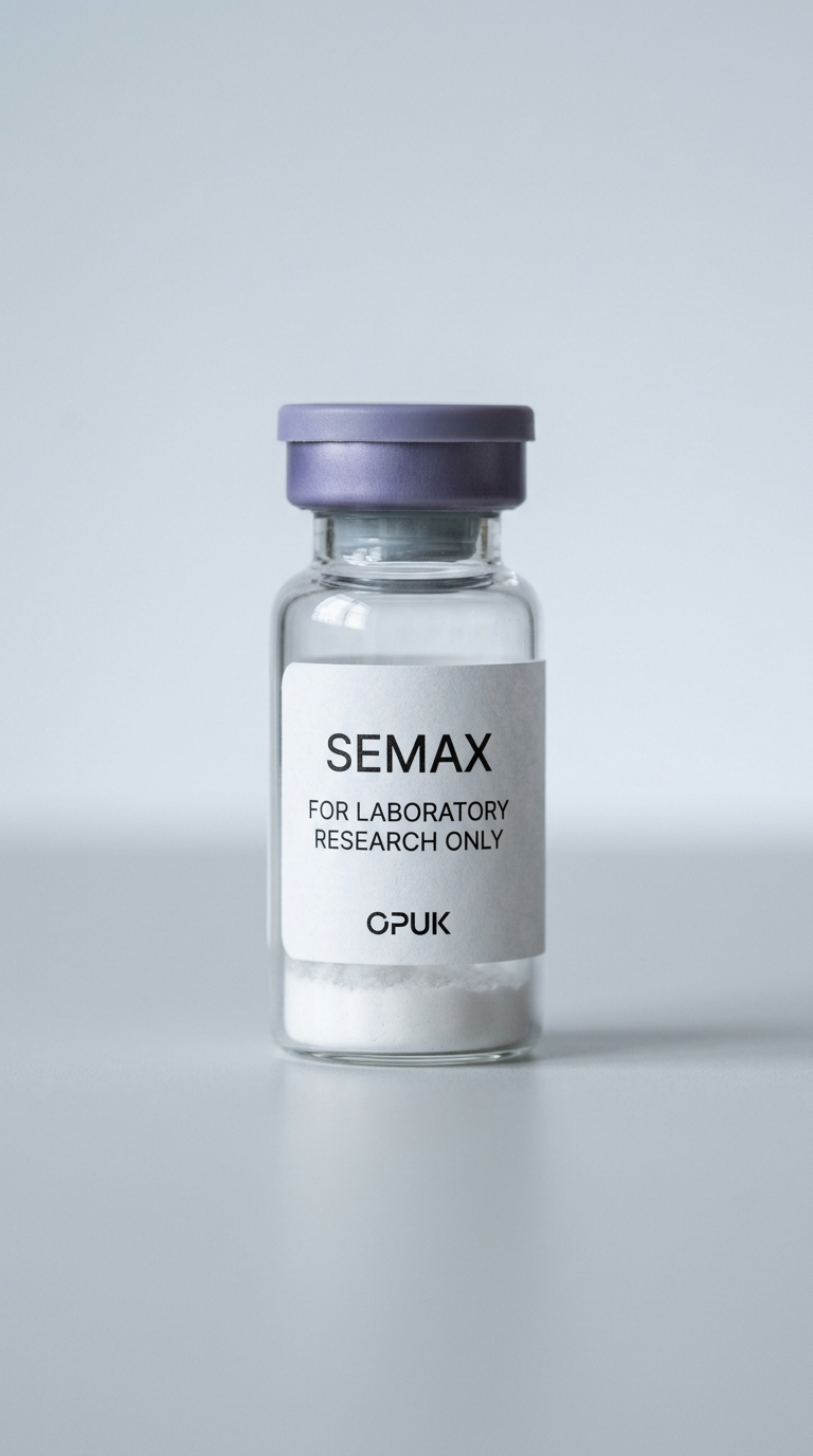 Representative Semax research vial