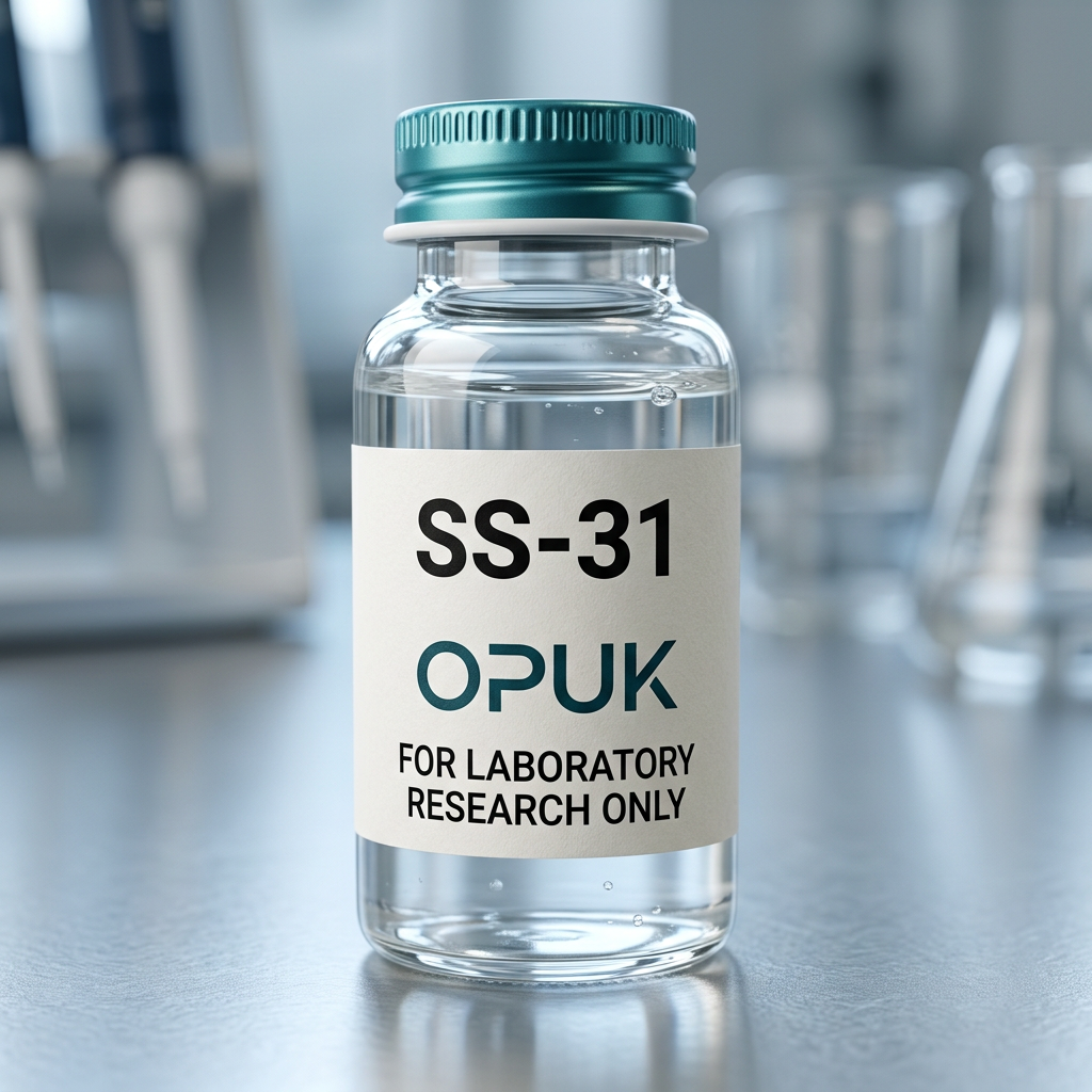 Representative SS-31 vial label detail
